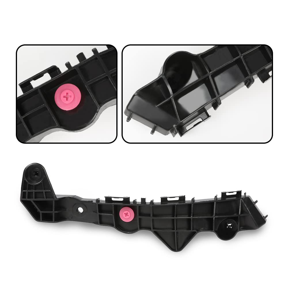 G-PLUS Front Bumper Retainer Brackets Compatible with 2015-2017 NX200t Base F Sport 2018-2019 NX300 Base F Sport 2020-2021 NX300 NX300h 5253578010 LX1033113 5253678010 LX1032113