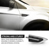 G-PLUS Front Left Fender Ornament Fender Vent Insert Grille Molding Plate Kit, Fit Ford Escape SEL S SE Titanium Sport Utility 4-Door 2017-2019, Driver Side, GJ5Z16228AB, GJ5416C217ACW Chrome Black