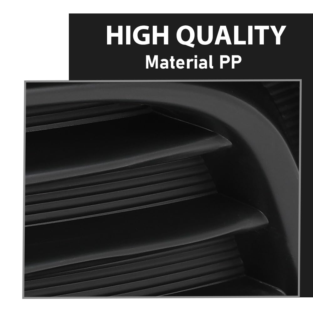 G-PLUS Front Bumper Lower Grille Grill Compatible with Kia Optima EX 2016 2017 2018 Matte Black Grill Assembly Replace OE 86560D5010