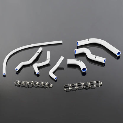 G-PLUS Silicone Radiator Heater Hose Compatible With 1986-1995 Suzuki Samurai White