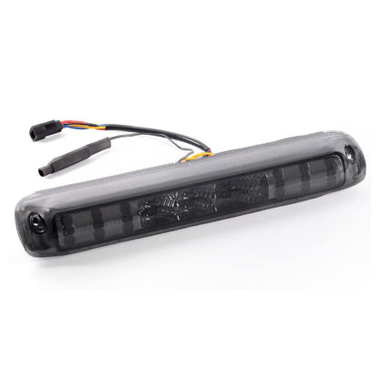 G-PLUS LED Third Brake Light Compatible With 1999-2006 Chevy Silverado/GMC Sierra 1500 2500 3500,3RD Cargo LED Tail Stop Lamps Smoky lens Chrome Housing