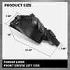 G-PLUS Fender Liners Front Driver Left Side Compatible with Benz C300 C350e C400 C43 C450 C63 AMG 4Matic Coupe Convertible Sedan Base 2015-2017 2056912900, MB1248192
