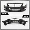 G-PLUS Front Bumper Cover Primed Fit Nissan Altima Base, S, SL, SV 2013-2015 w/Tow Hook Hole & Fog Light Holes w/o License Plate Provision & Parking, 620223TA0H
