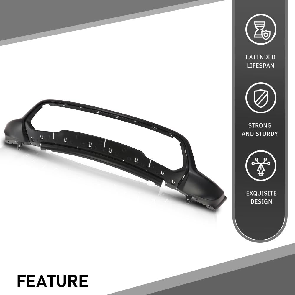 G-PLUS Front Lower Bumper Cover Fascia Compatible with Jeep Grand Cherokee 2014-2021