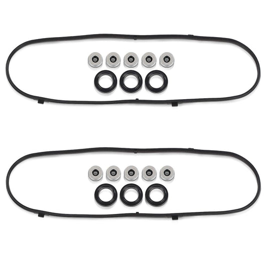 G-PLUS Valve Cover Gasket Set Fit 2003-2007 Honda Accord/2005-2009 Honda Odyssey/2005-2008 Honda Pilot/2003-2006 Acura MDX/2005-2008 Acura RL/2004-2008 Acura TL/2004-2007 Saturn Vue
