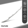 G-PLUS Front Bumper Trim Molding Fit Benz E-CLASS W212 2014-2016, Fit Benz E200 E250 E300 E300 E350 E350 E400 E400 E500 E550 500 4Matic, AMG STYLE 2014-2016