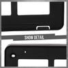 G-PLUS Front License Plate Brackets Compatible with Toyota Tacoma 2016-2023 7510104011, TO1068134 Black