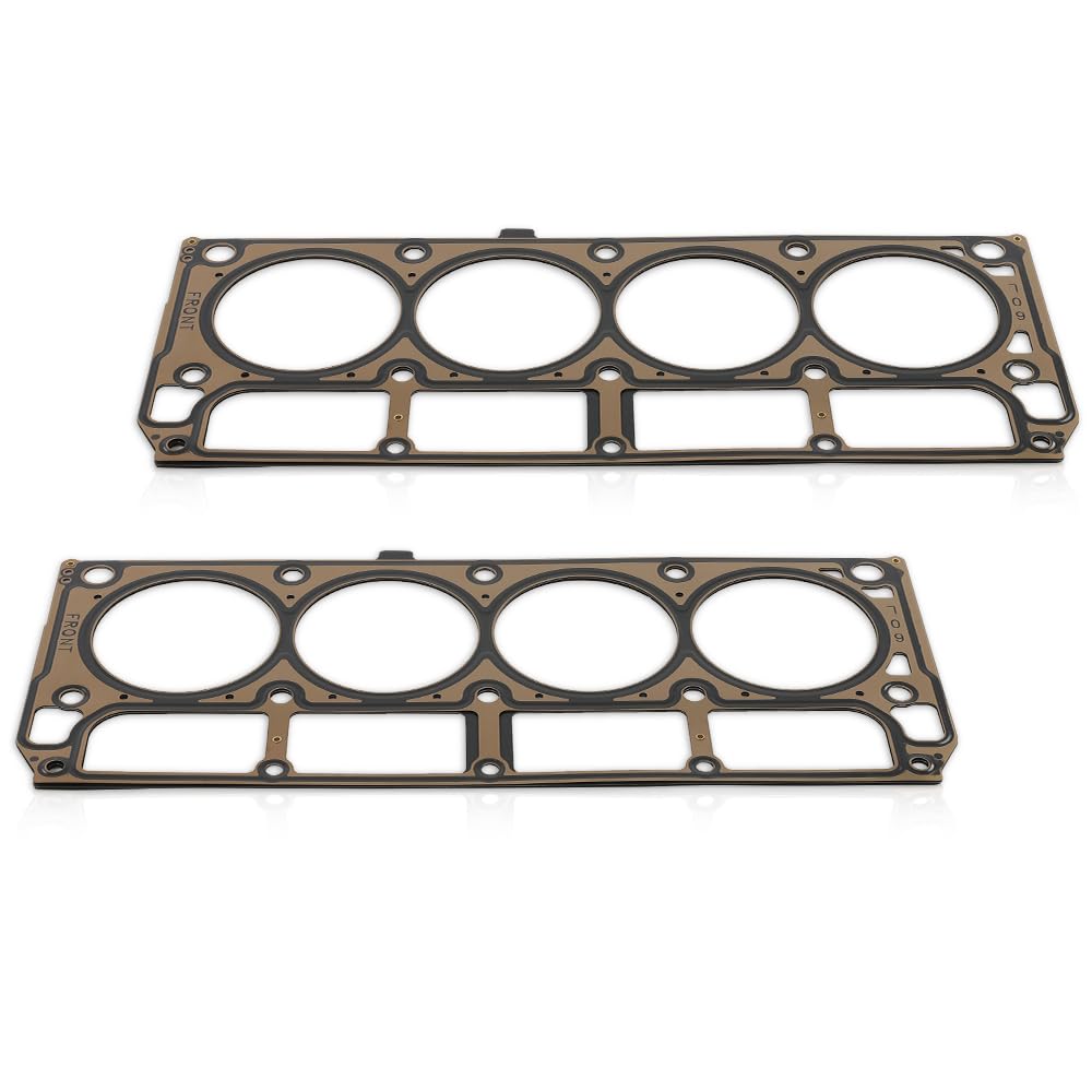G-PLUS Cylinder Head Gaskets Compatible with LS2 L76 6.0 Chevy Corvette 2005-2007/Chevy Silverado GMC Sierra 2002-2013 12569365, 12575392, 12589227