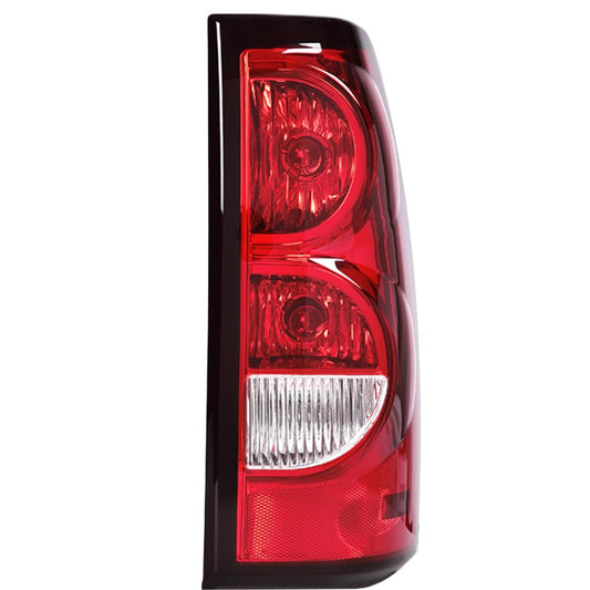 G-PLUS Right Passenger Side Rear Brake Tail Lights w/Wiring Harness Replacement Compatible with 2003-2006 Chevy Silverado All Models 19169003 19169005 Luces Traseras Rear Brake Lamps Assembly