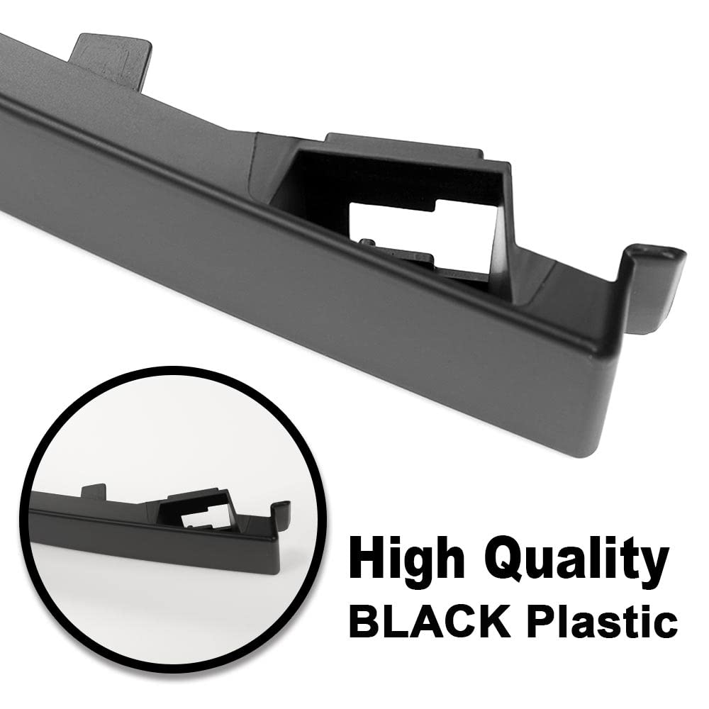 G-PLUS Headlight Molding Trim Lower Filler Set Compatible with 2004-2015 Nissan Armada Titan QX56,622357S300,622347S300 Pair Driver & Passenger Side