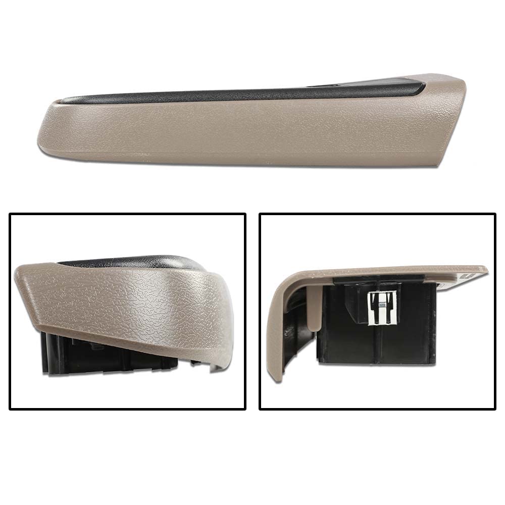 G-PLUS Window Switch Bezel Cover Passenger Side Compatible with Chevy Silverado/GMC Sierra 2003-2007,Fit Chevy Avalanche/Tahoe/GMC Yukon XL 2004-2006,Fit Chevy Suburban 2004-2007 89045119 Tan