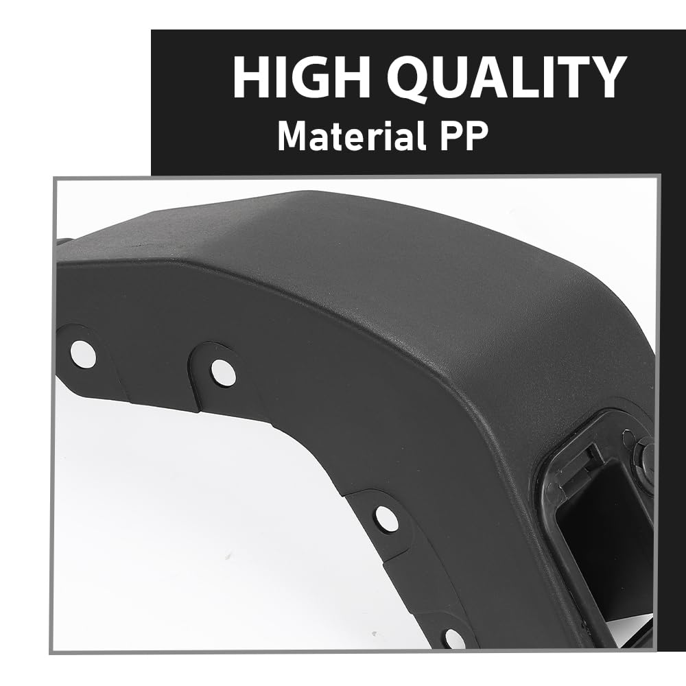 G-PLUS Front Left Fender Flares Wheel Arch Trim, Compatible with Lincoln MKX 2016-2018/ Nautilus 2019-2023, Driver Side, FA1Z16268AB, FA1Z-16268-AB Black