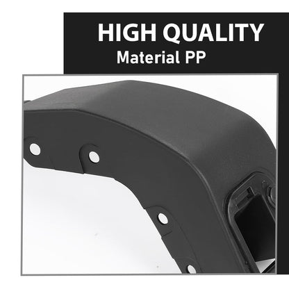 G-PLUS Front Left Fender Flares Wheel Arch Trim, Compatible with Lincoln MKX 2016-2018/ Nautilus 2019-2023, Driver Side, FA1Z16268AB, FA1Z-16268-AB Black