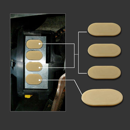 G-PLUS Blend Door Foam Fix Set Compatible with 1998-2012 Beetle (Mk4) 1992-2005 Jetta/Golf (Mk3, Mk4) 1993-2005 Jetta (B4, B5, B5.5) Blend Door Foam Fix 23pcs