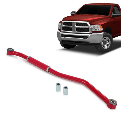 G-PLUS Front Adjustable Track Bar Red Compatible with Dodge Ram 2500 3500 2003-2013 2WD & 4WD, Fit vehicles with 2"-6" lift