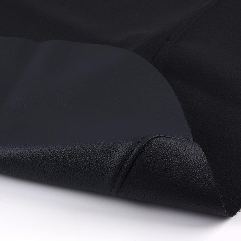 G-PLUS Leather Seat Cover Compatible with Polaris Sportsman 400 500 600 700 1996-2004 Standard ATV Seat Protector Replacement Black