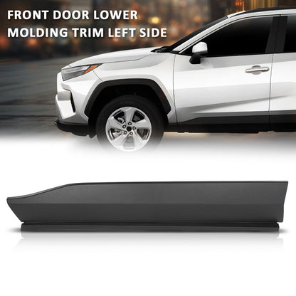 G-PLUS Front Door Lower Molding Trim Left Side Compatible with Toyota RAV4 2019-2022 75074-0R070