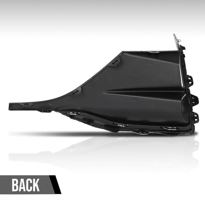 G-PLUS Front Right Passenger Side Fog Light Trim Compatible with Buick Encore GX 2020 2021 2022 42660272, GM1047137 Chrome Black