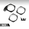 G-PLUS Throttle Body Cable Bracket Fit 92MM 102MM LSX LS LS1 LS3 LS6 LS7 4‑Bolts Drive‑By‑Cable Throttle Body Not Fit the Larger 105mm Intakes Black