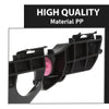 G-PLUS Bumper Bracket Driver and Passenger Side Compatible with Toyota RAV4 2016-2018 521550R050, 521560R050