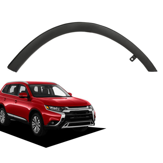 G-PLUS Front Right Fender Wheel Arch Flare Compatible with 2014-2020 Mitsubishi Outlander Car Tires Fender Flares Passenger Side Wheel Eyebrow Protector Mudguards