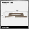 G-PLUS TPE Dash Cover Dashboard Panel Beige Compatible with Chevy Blazer GMC Yukon 1992-1994, Fit Chevy & GMC C1500 C2500 C3500 K1500 K2500 K3500 1988-1994