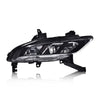 G-PLUS Fog Lights Assembly Compatible With 2016-2018 Nissan Maxima 4-Door Sedan S SL SR SV Front Bumper Halogen Fog Lights w/o Bulb Clear Lens Black Housing,Passenger (Right)