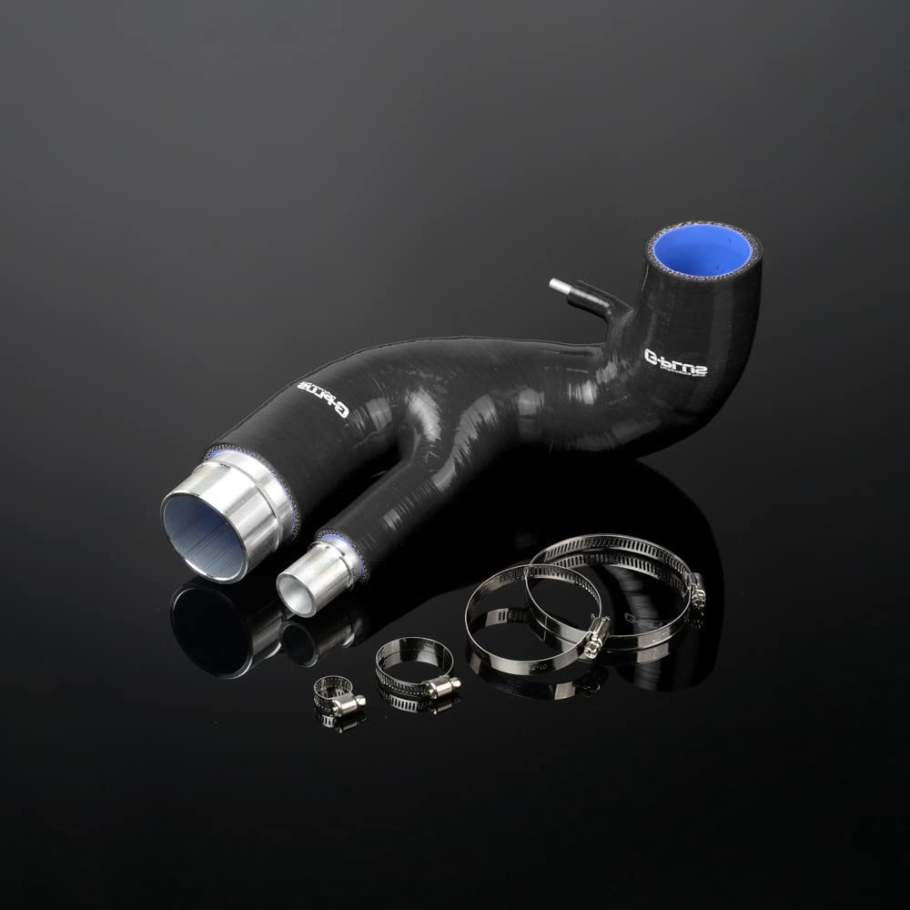 G-PLUS Silicone Ancillary Coolant Breather Hoses Kit Compatible With Mazda 1989-1998 MX5 MK1 1.6,Black