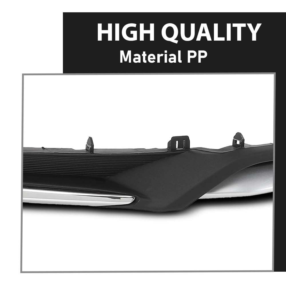 G-PLUS Front Lower Bumper Valance Panel Compatible with LX RX350 RX450h RX350L RX450hL 2020-2022,Fit Model With F Sport Package 521020E030, LX1095104 Textured Chrome Black