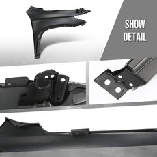 G-PLUS Fender Front Left for Chevy Traverse 2018-2023 Black Product Image