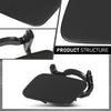 G-PLUS Front Bumper Headlight Washer Cap Cover Left&Right Compatible with Audi A4 B8 2008-2012 (Not Fit S4 or Sline Models) 8K0955275, 8K0955276