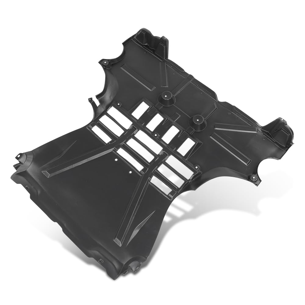 G-PLUS Front Engine Splash Shield Compatible with Smart Fortwo 2010-2013 SM1228100, 4516840018, 45168-40018 Black