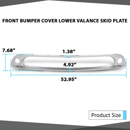 G-PLUS Front Bumper Cover Lower Valance Skid Plate Compatible with Benz GLA250 GLA200 Base Trim Model 2014-2017 156-885-36-22