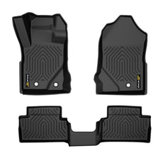G-PLUS Floor Mats 3PCS for Ford Bronco 2-Door 2021-2026 TPE All Weather Side View