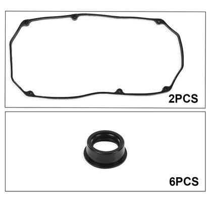 G-PLUS Valve Cover Gasket Compatible with Chrysler Cirrus&Dodge Avenger Stratus 1995-2000/Fit Chrysler Sebrin Coupe&Dodge Stratus Coupe 2001-2005/Fit for Mitsubishi Montero 1995-2006