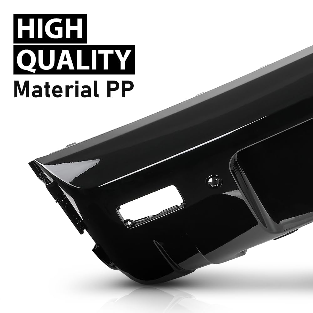 G-PLUS Rear Bumper Protector Board Cover Compatible with Defender 90 110 130 2020-2024 Black