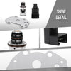 G-PLUS Governor Pressure Solenoid Sensor Set Fit 2000-2025 Dodge Jeep Chrysler Rear Wheel Drive Overdrive Models A500, A518, A618, 42RE, 46RE, 47RE D12432A, D12415C Black