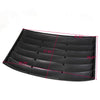 G-PLUS Window Louver Replacement for Chevy Camaro 2010 2011 2012 2013 2014 2015 Unpainted Black ABS Rear Window Scoop Windshield Louver Sun Shade Cover Rain Guard