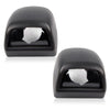 G-PLUS Rear License Plate Light Lens Pair Set Compatible with Cadillac Escalade 02-06 /Fit Chevy Avalanche 02-13/ Fit Chevy Silverado 01-14 /Fit Chevy Suburban Tahoe 00-06 /Fit GMC Sierra 01-13
