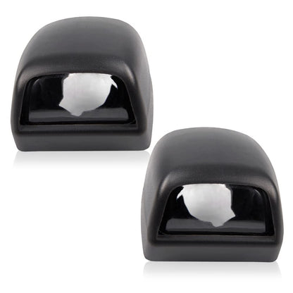G-PLUS Rear License Plate Light Lens Pair Set Compatible with Cadillac Escalade 02-06 /Fit Chevy Avalanche 02-13/ Fit Chevy Silverado 01-14 /Fit Chevy Suburban Tahoe 00-06 /Fit GMC Sierra 01-13