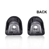 G-PLUS Front Left & Right Door Lock Grommets Set Compatible with 2006-2014 Ford Mustang 7R3Z-63220A50-AC,7R3Z-63220A51-AC Black