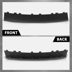G-PLUS Front Lower Bumper Deflector for Jeep Cherokee 2016-2018 Black Product Image