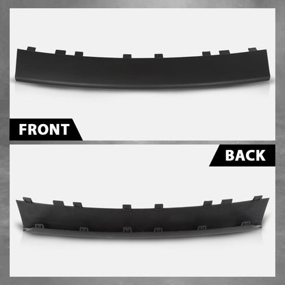 G-PLUS Front Lower Bumper Deflector Compatible with Jeep Cherokee 2016-2018 Black CH1044133, 191275369357