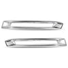 G-PLUS Front Fog Light Cover Chrome Trim Driver and Passenger Side Compatible with Benz X166 GL500 GL550 GL63 AMG 2013-2016 A1668851774 A1668851874