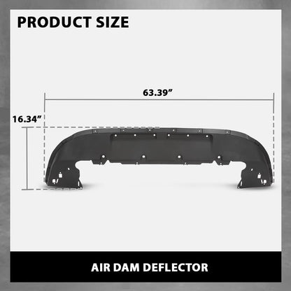 G-PLUS Front Air Dam Deflector Lower Valance Apron, Compatible with Lincoln Corsair 2020-2022, LJ7Z8310AA, FO1092194
