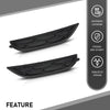 G-PLUS Front Lower Fog Light Lamp Bezel Compatible with Range Rover Evoque 2012-2015,Fit for Pure and Prestige Models Only,Not Fit for Dynamic Models