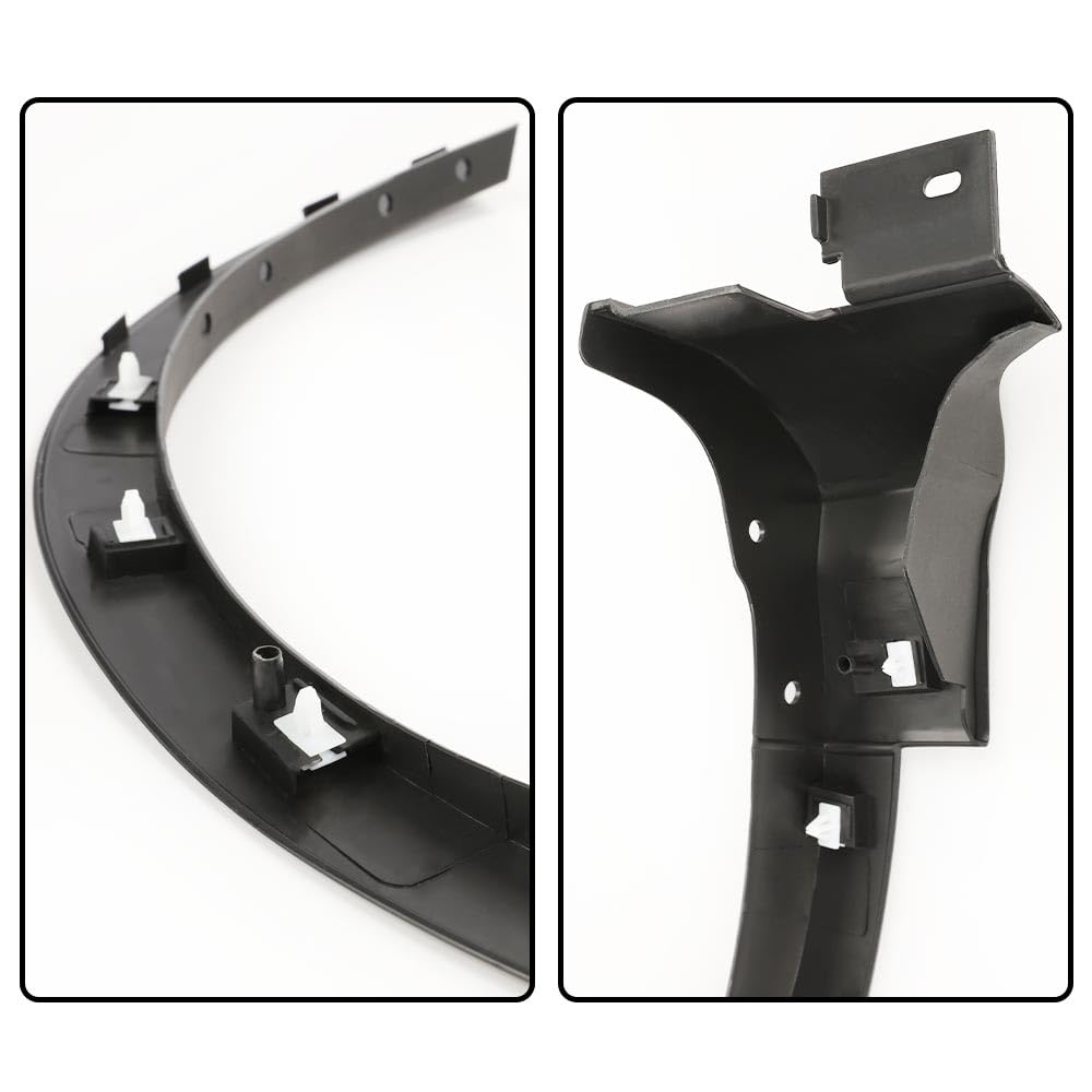 G-PLUS Fender Flare Compatible With Ford Escape 2013-2017, Wheel Well Arch Opening Molding Flares Black Wheel Cover Protector (1 x Front Left) CJ5Z-16268-AB
