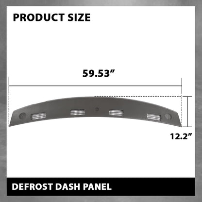 G-PLUS Upper Dashboard Panel Compatible with Dodge Ram 1500 2002-2005 & Ram 2500 3500 2003-2005 Grey Dash 5GT31XDVAA, 5GT31XDVAB, 5GT31XDVAC, 926-121