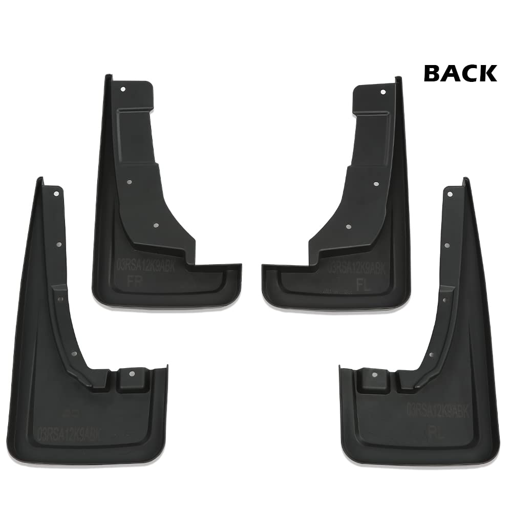 G-PLUS Splash Guards Mud Flaps Set of 4 Compatible with Ford Maverick 2022 2023 NZ6Z-16A550-AA NZ6Z-16A550-BA