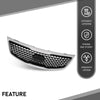 G-PLUS Front Upper Grille Chrome, Compatible with Kia Sportage 2014-2016, KI1200162, 863503W500